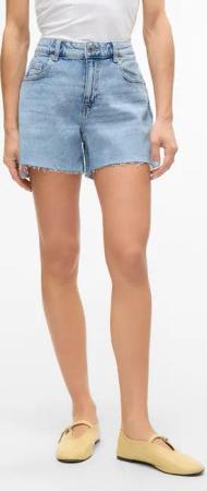 Vero Moda Jeansshorts "VMTESS MR SHORT DNM SHORTS MIX GA NOOS" Baumwollmischung, regular fit