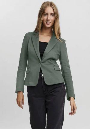 Vero Moda Jerseyblazer VMJULIANE, figurbetonter Schnitt, 1-Knopf Verschluss ungefüttert