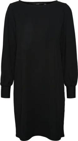 Vero Moda Jerseykleid VMALLISON LS BOATNECK SHORT DRESS JRSGA Sommerkleid