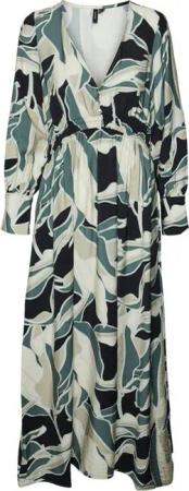 Vero Moda Jerseykleid VMBELINE BEA (1-tlg) Drapiert/gerafft