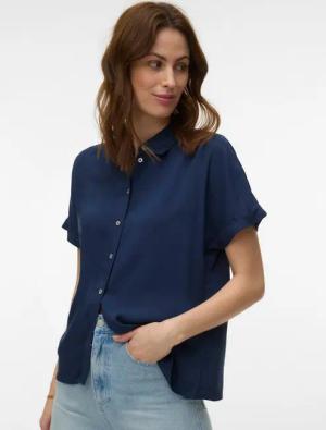 Vero Moda Kurzarmbluse VMALICE SS SHIRT WVN NOOS Viskose