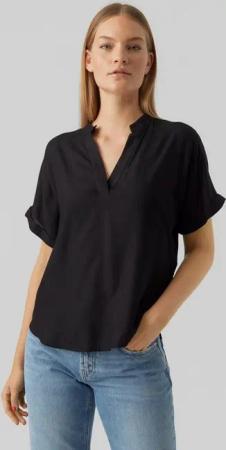 Vero Moda Kurzarmbluse VMBeauty (1-tlg) Plain/ohne Details