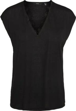 Vero Moda Kurzarmbluse VMCarrie (1-tlg) Spitze