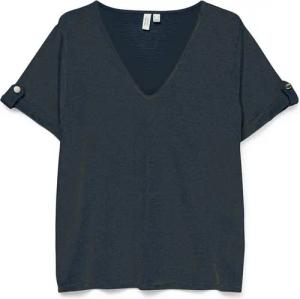 Vero Moda Kurzarmshirt VMBAILEY S/S V-NECK T-SHIRT JRS BTQ GA