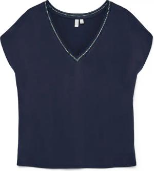 Vero Moda Kurzarmshirt "VMBATILA C/S V-NECK T-SHIRT JRS BTQ GA"