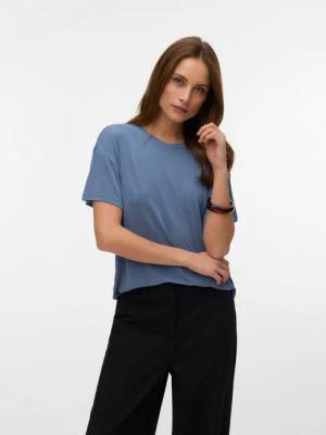 Vero Moda Kurzarmshirt VMFILLI 2/4 TEE JRS NOOS Materialmix, relaxed fit