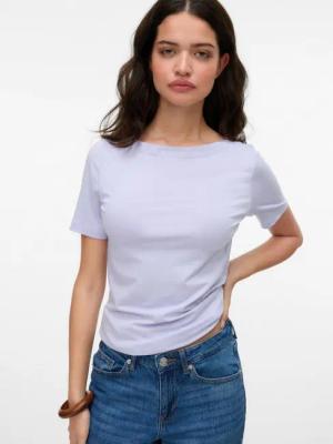 Vero Moda Kurzarmshirt VMPANDA MODAL S/S TOP NOOS