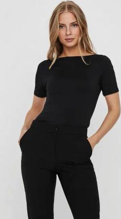 Vero Moda Kurzarmshirt VMPANDA MODAL S/S TOP NOOS