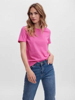 Vero Moda Kurzarmshirt VMPAULA S/S T-SHIRT NOOS Baumwolle, regular fit
