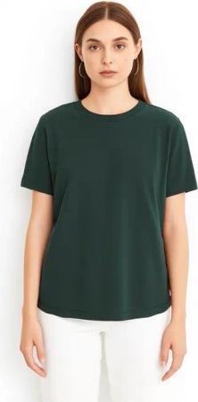 Vero Moda Kurzarmshirt VMPAULA S/S T-SHIRT NOOS Baumwolle, regular fit