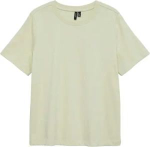 Vero Moda Kurzarmshirt VMPAULINA SS T-SHIRT GA JRS NOOS Baumwolle, regular fit