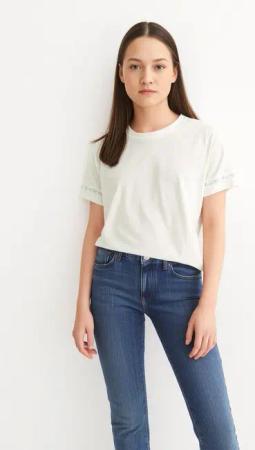 Vero Moda Kurzarmshirt VMSAVANNAH FRANCIS SS TOP BOX JRS SPE GA