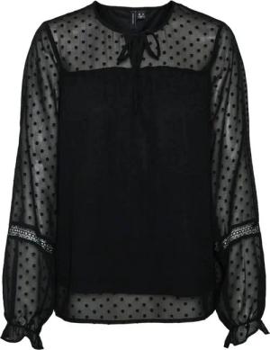 Vero Moda Langarmbluse Leah (1-tlg) Spitze