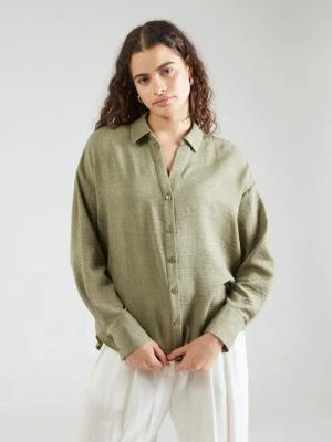 Vero Moda Langarmbluse MELANEY QUEENY (1-tlg) Falten