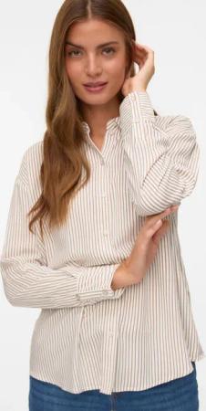 Vero Moda Langarmbluse "VMALICE LS SHIRT WVN GA NOOS"