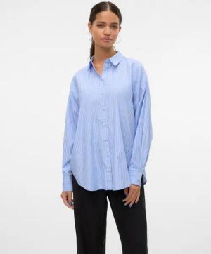 Vero Moda Langarmbluse VMFANNI LS SHIRT WVN GA NOOS