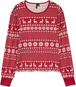 Vero Moda Langarmshirt VMCHRIS LS O-NECK TOP JRS XMAS