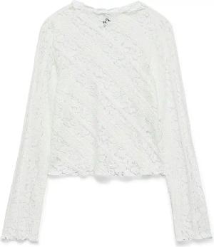 VERO MODA Langarmshirt VMKENNEDY weiss | S
