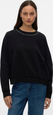 Vero Moda Langarmshirt VMLOTTE TRINA LS SWEAT BOX GA BF