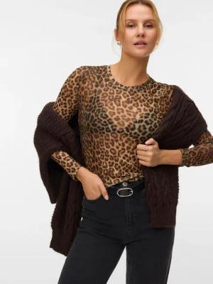 Vero Moda Langarmshirt "VMLOVA LS MESH TOP JRS NOOS"