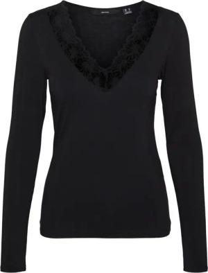 Vero Moda Langarmshirt VMRosa (1-tlg) Spitze