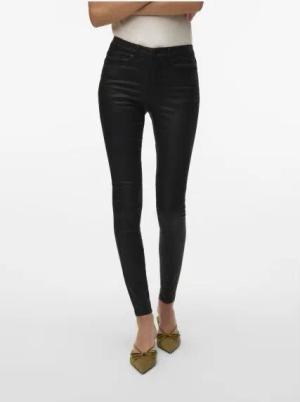 Vero Moda Lederimitathose VMFLASH MR SKINNY COATED PANTS NOOS