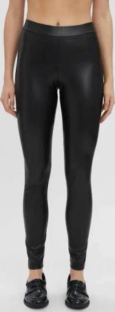 Vero Moda Lederimitathose "VMGANA MR PL LEGGING"