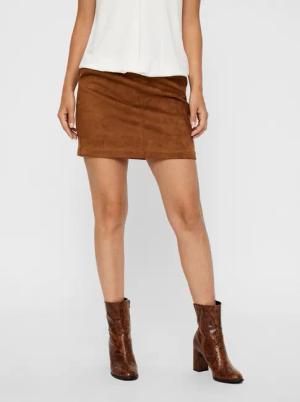 Vero Moda Lederimitatrock VMDONNADINA FAUXSUEDE SHORT SKIRT