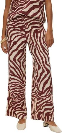 VERO MODA Marlenehose VMFRIGA  dunkelrot | S