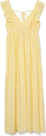 VERO MODA Maxikleid VMJOSIE gelb | M
