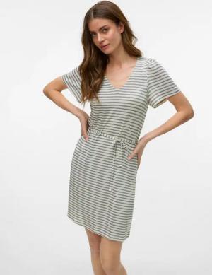 Vero Moda Minikleid VMGINA 2/4 SHORT DRESS JRS GA NOOS Sommerkleid