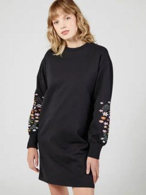 Vero Moda Minikleid VMSELIN (1-tlg) Stickerei