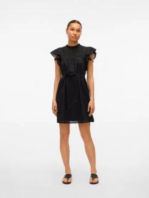Vero Moda Minikleid VMTRINE SL SHORT LACE DRESS WVN GA NOOS Sommerkleid