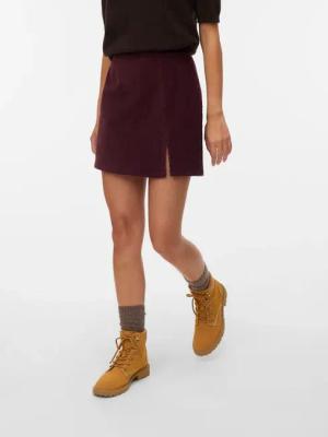 Vero Moda Minirock "VMLULA NELLY HR SHORT CRDRY SKIRT NOOS"