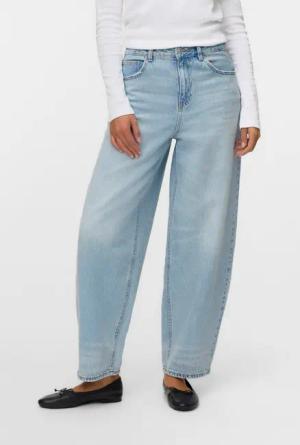 Vero Moda Mom-Jeans VMBILLIE HR BARREL ANK JEANS LI3146 NOOS