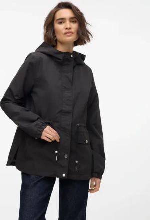 Vero Moda Parka "VMPAISLEY PARKA JACKET NOOS" mit Kapuze mit Taillen-Kordelzug