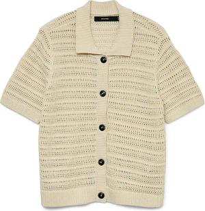 VERO MODA Poloshirt VMHAYLEY creme | L