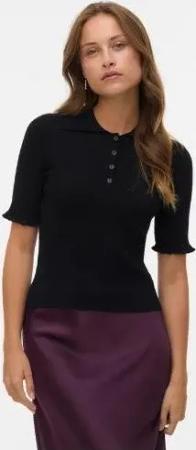 Vero Moda Poloshirt VMWONDER 2/4 POLO PULLOVER