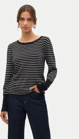 Vero Moda Pullover Dory 10309308 Schwarz Regular Fit