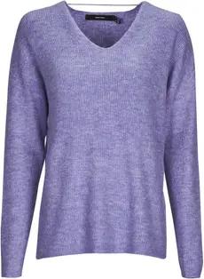 Vero Moda  Pullover VMCREWLEFILE LS V-NECK BLOUSE NOOS