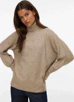 Vero Moda Rollkragenpullover "VMDOFFY LS ROLL NECK PULLOVER NOOS"