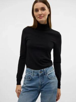 Vero Moda Rollkragenpullover "VMHAPPINESS LS ROLLNK PULLOVE GA BOO REP"