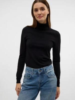 Vero Moda Rollkragenpullover VMHAPPINESS LS ROLLNK PULLOVE GA BOO REP