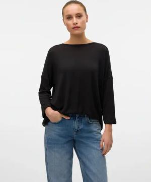 Vero Moda Rundhalspullover "VMBRIANNA 3/4 PULLOVER BOO REP"