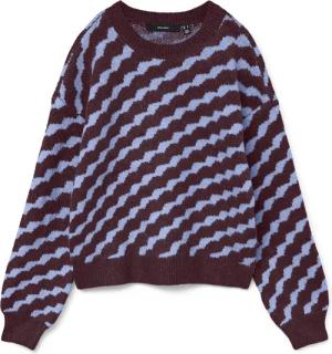 Vero Moda Rundhalspullover "VMLARA LS O-NECK PULLOVER GA BOO REP"