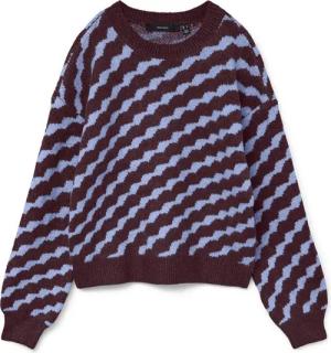 Vero Moda Rundhalspullover VMLARA LS O-NECK PULLOVER GA BOO REP