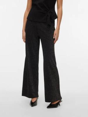 Vero Moda Schlupfhose VMBERLIN MW WIDE GLITTER PANT NOOS Sommerhose
