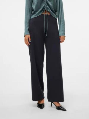 Vero Moda Schlupfhose "VMBERLIN ZAMIRA MW WIDE PANT NOOS" mit Stretch