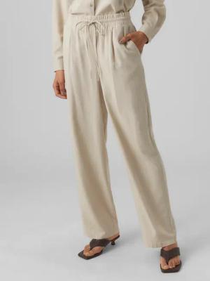 Vero Moda Schlupfhose "VMJESMILO HW WIDE PANTS WVN NOOS" mit Seitentaschen