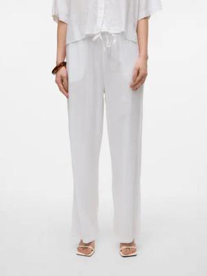 Vero Moda Schlupfhose "VMLINN LINEN PANTS WVN NOOS" Sommerhose, mit Leinen